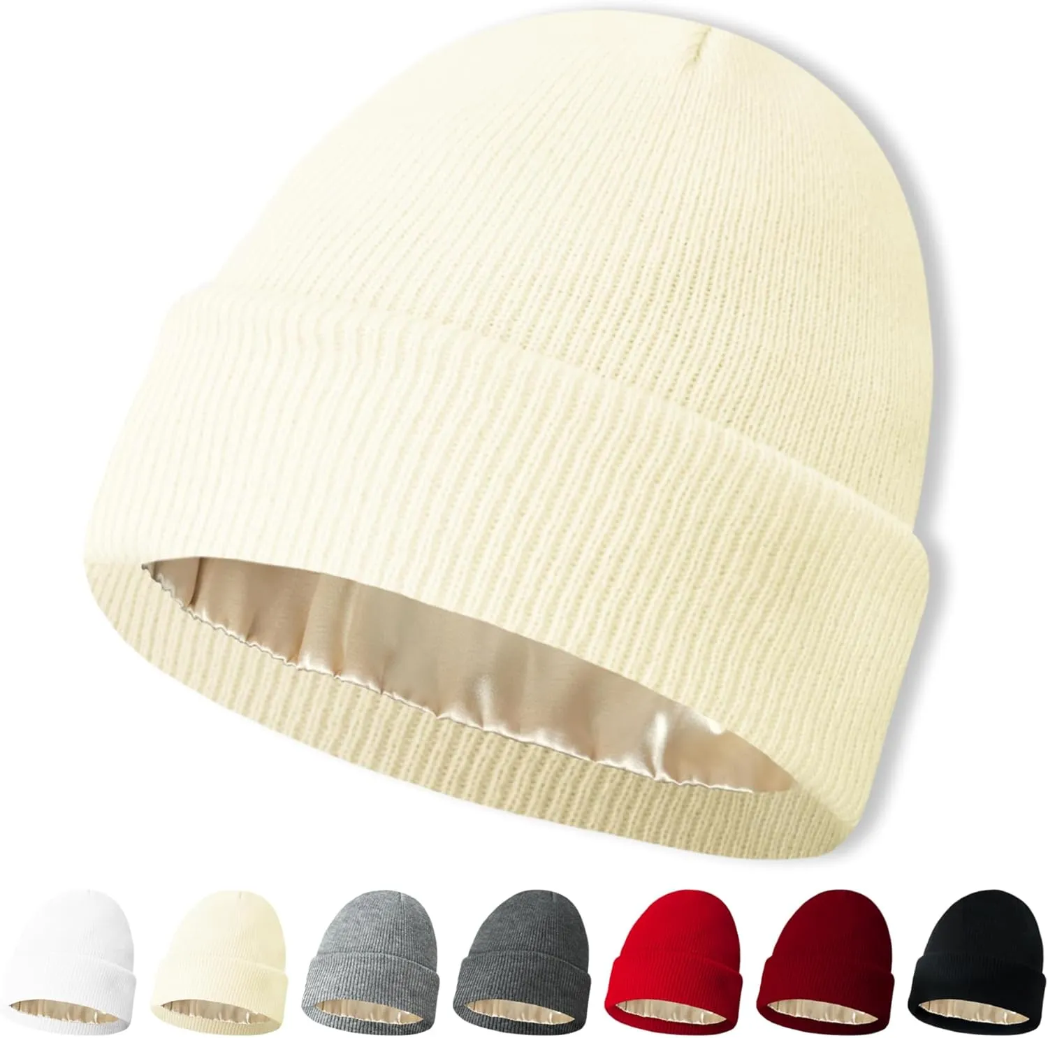 NPQQUAN Unisex Beanie Hats for Men Women Winter Knit Beanies